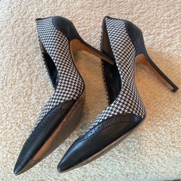 Rachel Roy Houndstooth Heel Pointy Toe Pump - Picture 9 of 11
